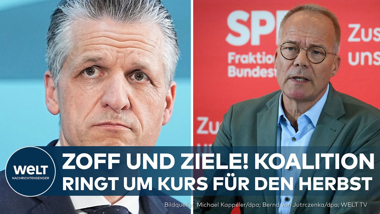 MÜNSTER: Herbst-Klausur der Koalition | Union und SPD ringen weiter um Steuer- und Rentenreform