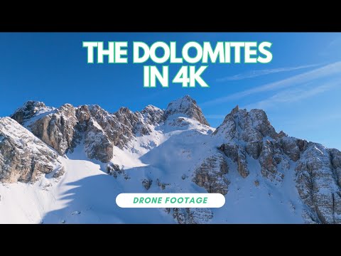 Breathtaking Drone Journey Through Italian Dolomites | 4k Cinematic Drone Video