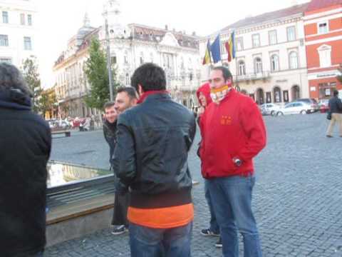 prostest rosia montana si suporteri turci