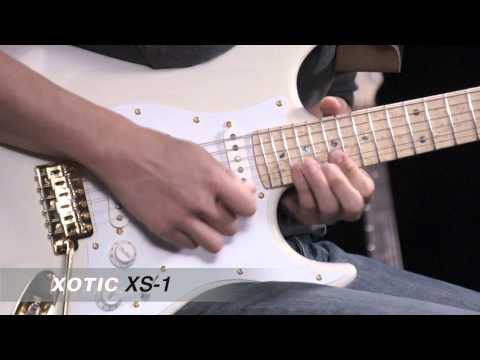 Xotic Guitar XS-1 White Blonde demo by Kenny Echizen