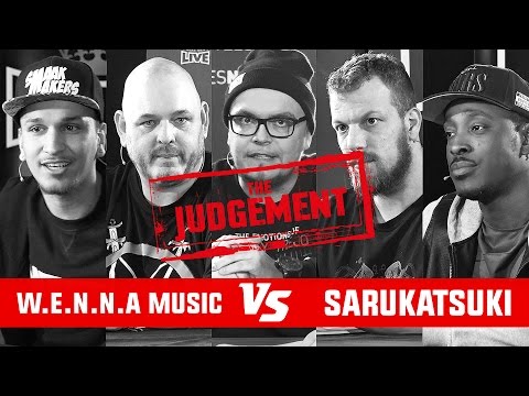 W.E.N.N.A. Music vs Sarukatsuki - The Judgement Punchoutbattles Live