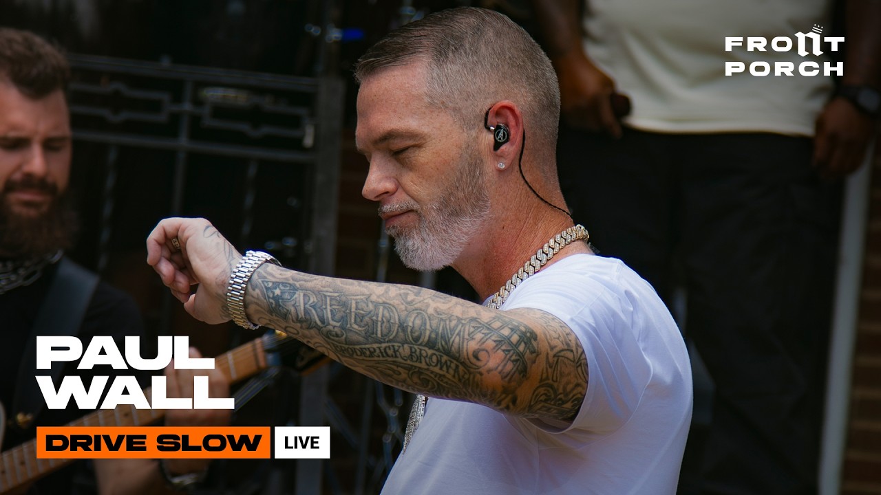 Paul Wall - Drive Slow (Live) | Noochie's Front Porch