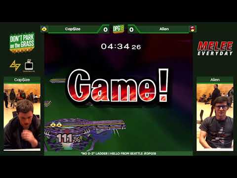DPotG 2018 - Ladder - (Sheik) Cap$ize vs Alien (Captain Falcon)