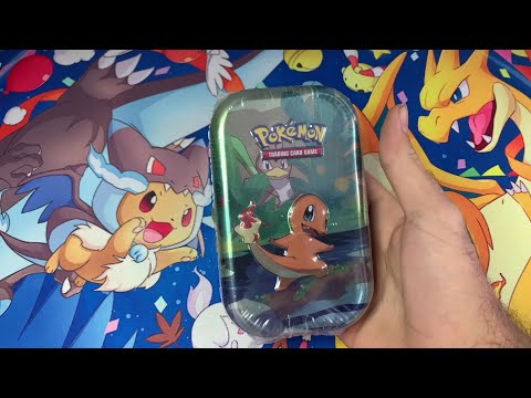 Opening a Charmander Mini Tin!