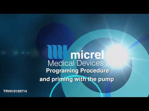 4 programing and priming - Hướng dẫn sử dụng bơm tiêm giảm đau Rythmic Micrel