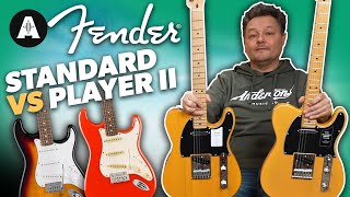NEW Fender Standard vs Fender Player II - What are the Differences?