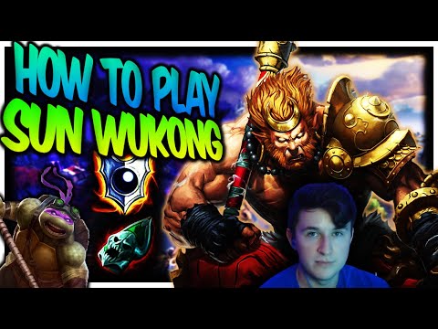 HOW TO PLAY THE TOP SOLO LANER SUN WUKONG!  (Play-by-Play)