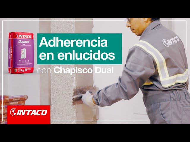 Mejorar la adherencia en enlucidos con Chapisco Dual