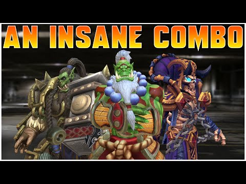 This Hero COMBO is INSANE! | WC3 | Grubby