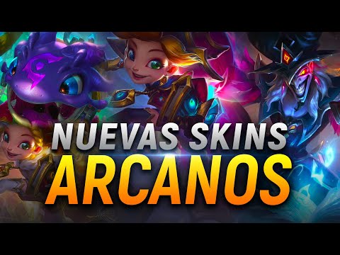 NUEVAS SKINS ARCANOS: SHACO, KOG'MAW y ZOE + EDICIÓN PRESTIGIO!! | Noticias LoL