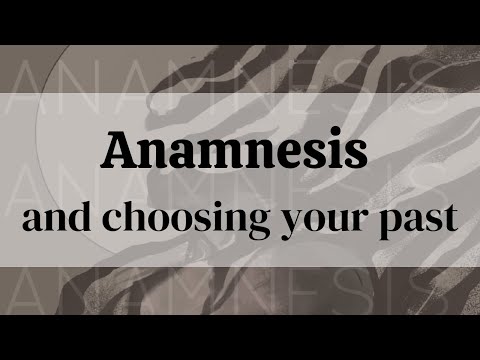 Anamnesis and Choosing Your Past