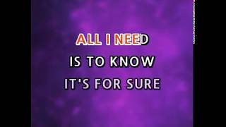 ALL THE LOVE IN THE WOLRD - THE CORRS (KARAOKE)