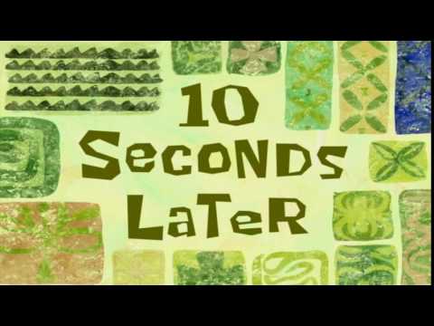 10 Seconds Later | SpongeBob Time Card #49