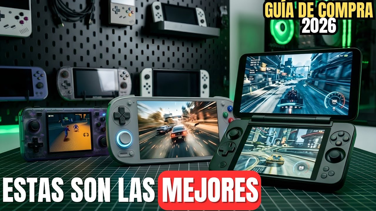 ✅ Las MEJORES Consolas Emuladoras que Puedes Comprar en 2026