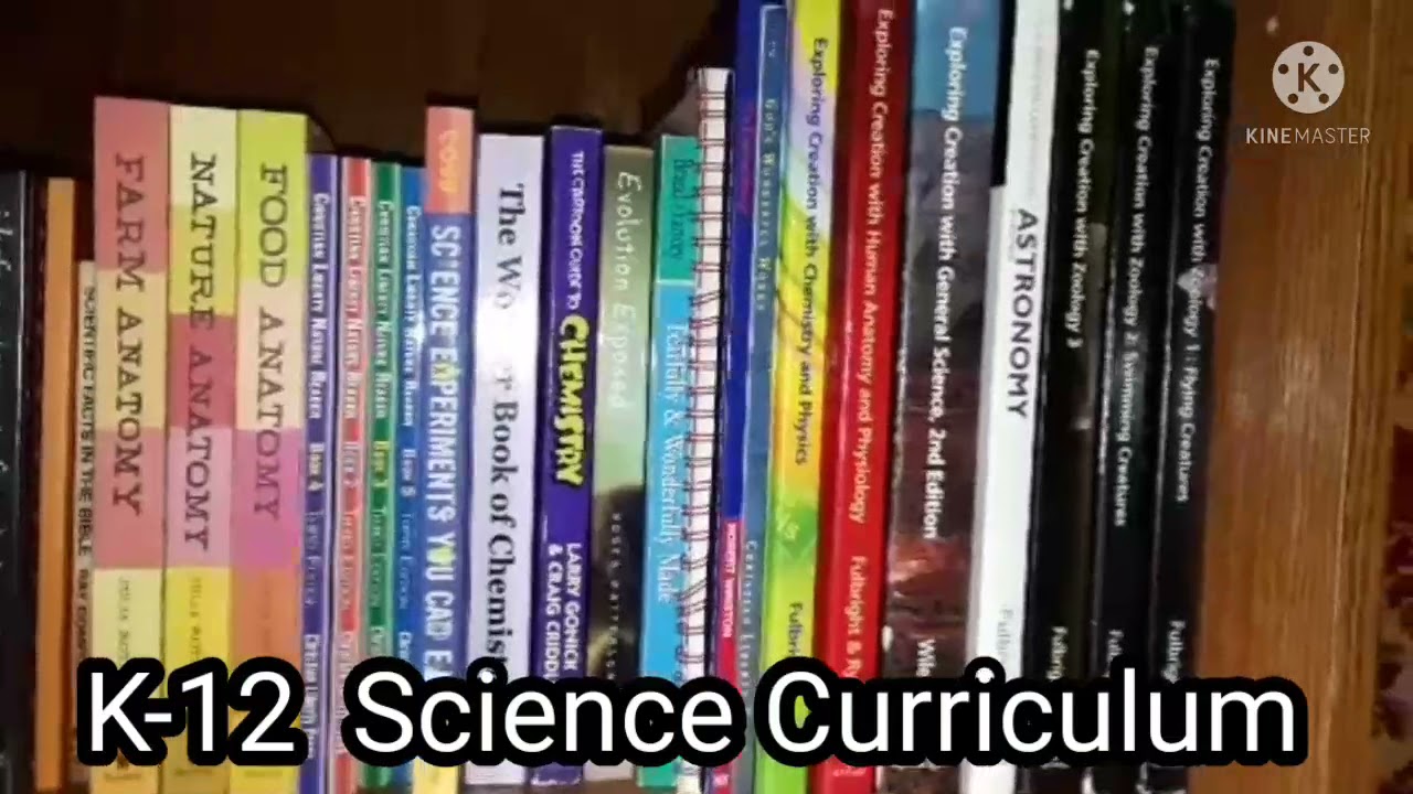 Grades k-12 Science Curriculum choices