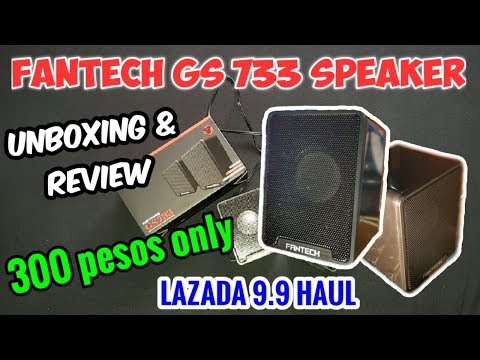 Fantech GS 733 cheap USB gaming speaker Unboxing and Review