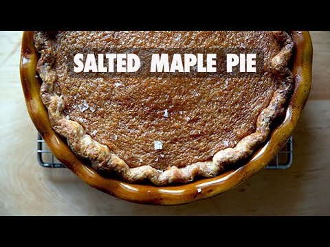 Salted Maple Pie