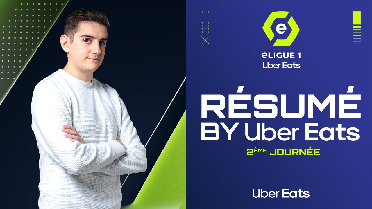 eLigue 1 Uber Eats 2023 - 2ème journée - Résumé de la semaine by Uber Eats