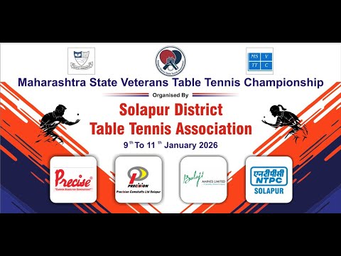 T-1 | Maharashtra State Veterans Table Tennis Championship - 2025
