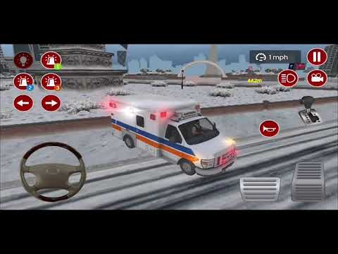 American Emergency Ambulance Van Driving Simulator № 11 - Android Gameplay