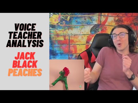 Voice Teacher Analyzes Jack Black - Peaches