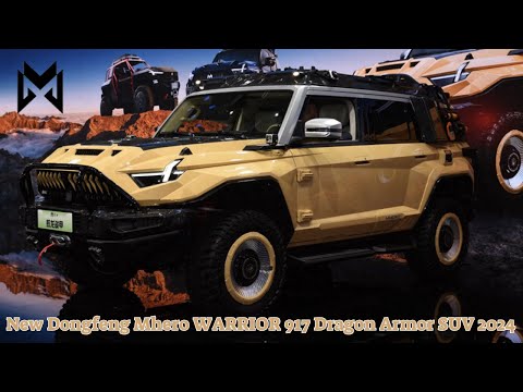Yellow Desert Storm | New Dongfeng Mhero WARRIOR 917 Dragon Armor SUV 2024
