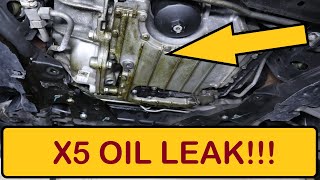 BMW X5 V8 N62 ALTERNATOR BRACKET GASKET OIL LEAK REPAIR