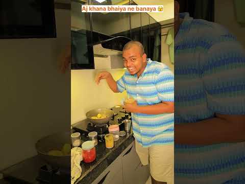 Aj khana bhaiya banaye 🫣 | The most viral comedy by Maabeta 🔥 #ytshorts #shorts