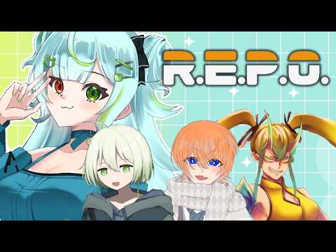 【R．E．P．O】4人でコラボだよー＃桜琳音花＃REPO＃初見さん大歓迎