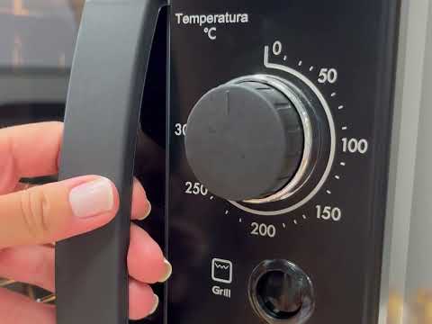 Video thumbnail of Forno Fogatti Elétrico Bancada Top 60 Litros