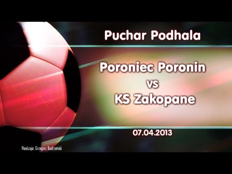 PP: Bramki z meczu Poroniec Poronin - KS Zakopane (3-1)
