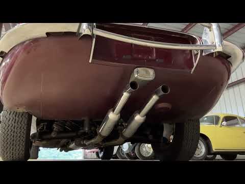 1966 Jaguar E-Type Series 1 Cold Start S66JE