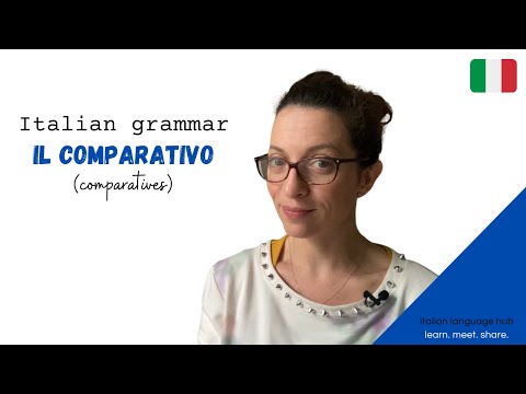 Italian Grammar - Italian comparatives