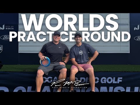 Worlds Practice Round with 2 World Champs! | Paul McBeth & Avery Jenkins