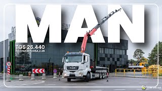 Venta de MAN TGS 26.440 6x2 FASSI F 245A.2.28 Crane Kran camión caja abierta - Imagen 4 | Autoline CL MAN TGS 26.440 6x2 FASSI F 245A.2.28 Crane Kran camión caja abierta | Imagen 4 - Autoline