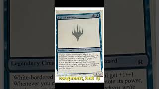 This playtest card has synergy with white bordered cards! Mini Podcast 163