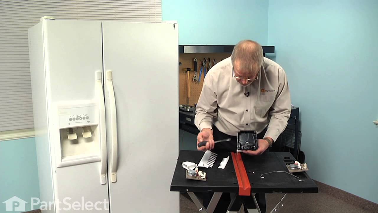 Replacing your Whirlpool Refrigerator Icemaker Motor Kit Replacing your Whirlpool Refrigerator Icemaker Motor Kit