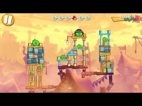 Angry Birds 2 Level 197 Pig City Steakholm Full HD new version IOS, ANDROID