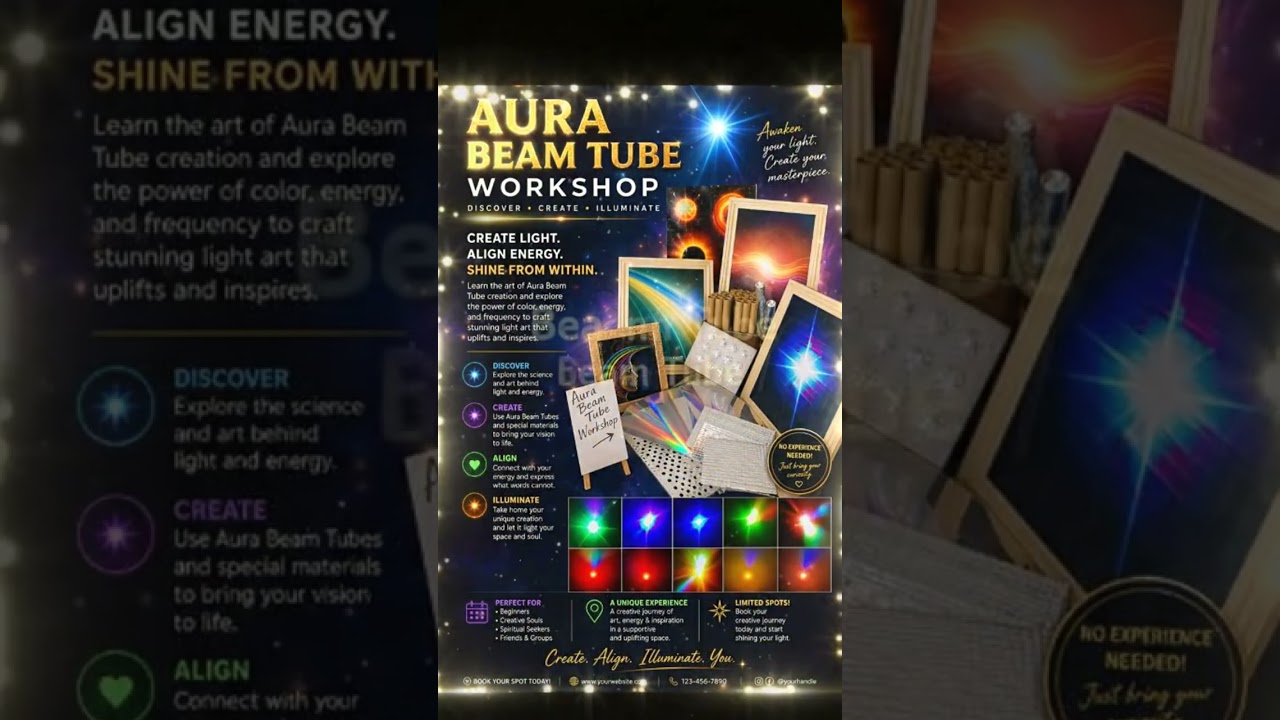 Promotional video thumbnail 1 for The Ultimate Aura Experience (Live Sunlight Technology)