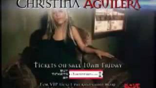 Christina Aguilera: The Bionic Tour Commercial
