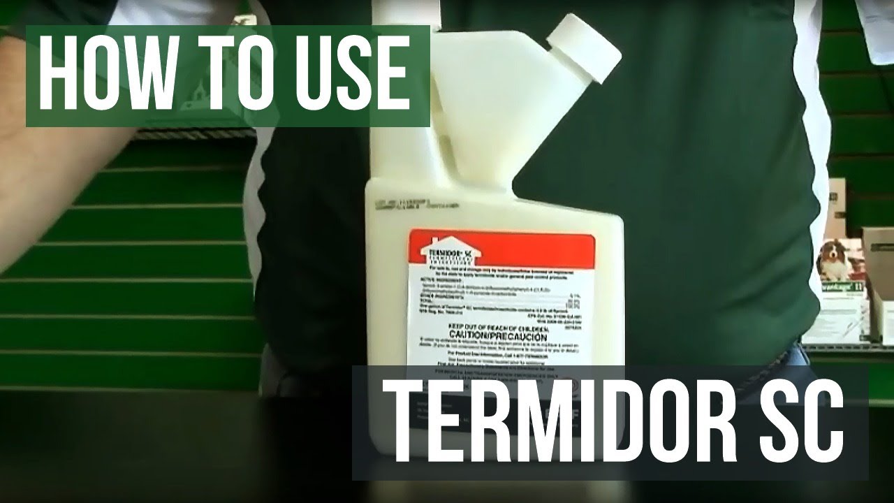 How To Use Termidor SC Termiticide and Ant Killer