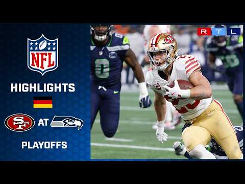 San Francisco 49ers at Seattle Seahawks ! 🇩🇪 NFL-Playoffs-Highlights | RTL Sport