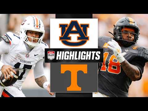 Highlights of Auburn’s 24-14 Loss at Tennessee