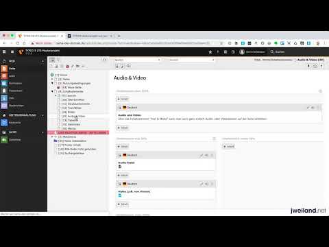TYPO3 9.5 für Redakteure - 06  Die Seiteneigenschaften