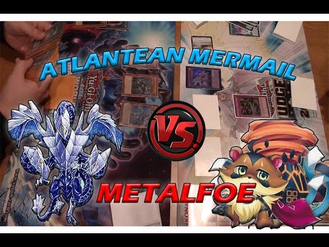 Yu-Gi-Oh Metalfoe Vs Atlantean Mermail - Full Match (December 2016)