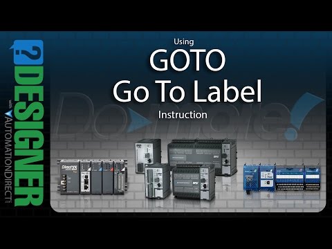 BRX Do-more Designer Using the GOTO Instruction from AutomationDirect