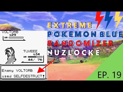 SELFDESTRUCT AND EVOLUTIONS?? EXTREME Pokémon Blue Randomizer Nuzlocke Ep. 19