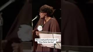 Ella performing &quot;One Note Samba&quot; in 1976 in Germany with guitarist Joe Pass! 🎥: NBC