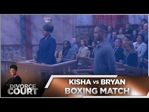 Divorce Court OG - Kisha vs. Bryan - Boxing Match - Season 1, Episode 211