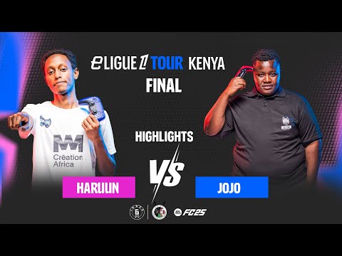 INSANE comeback ends in heartbreak | HARUUN v JOJO HIGHLIGHTS | #eLigue1tour Kenya #fc25